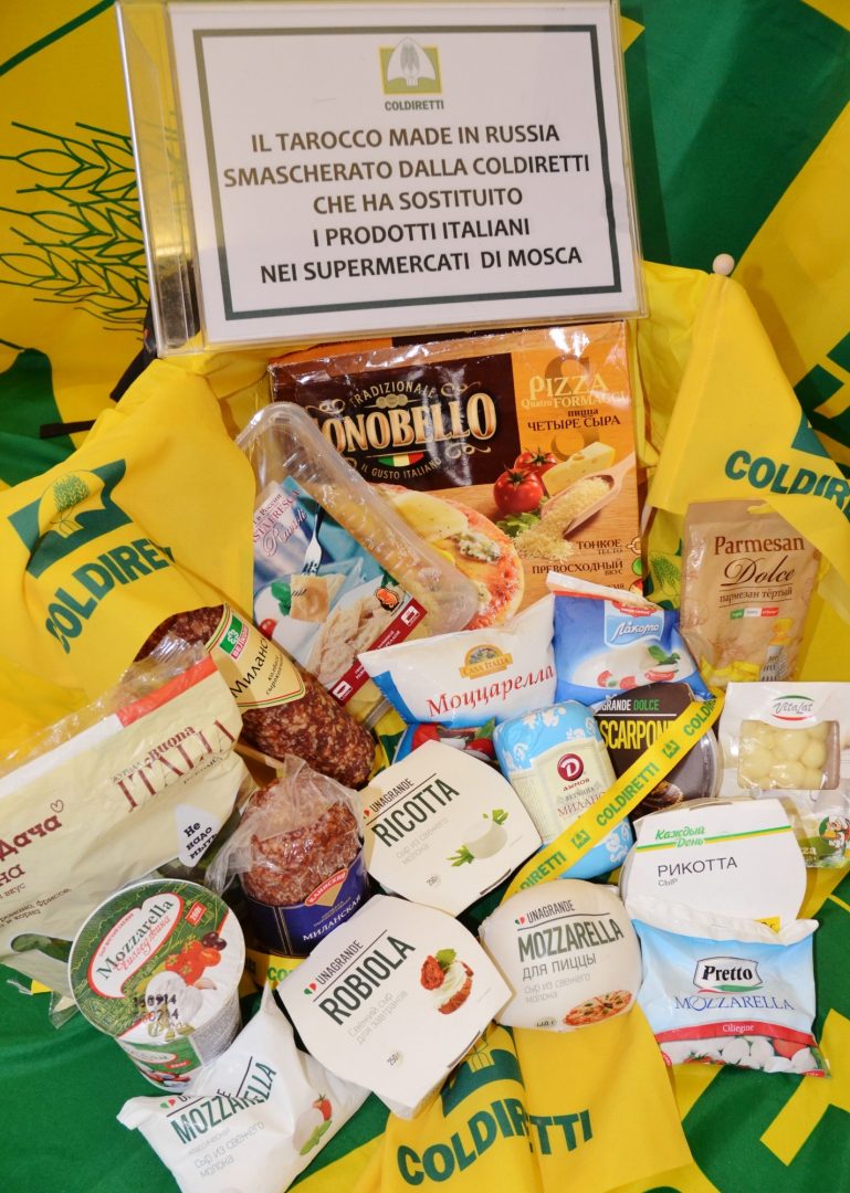 coldiretti export russia