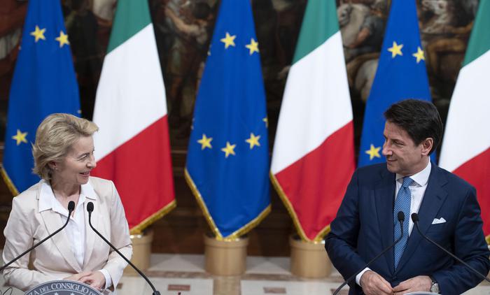 conte e von der leyen