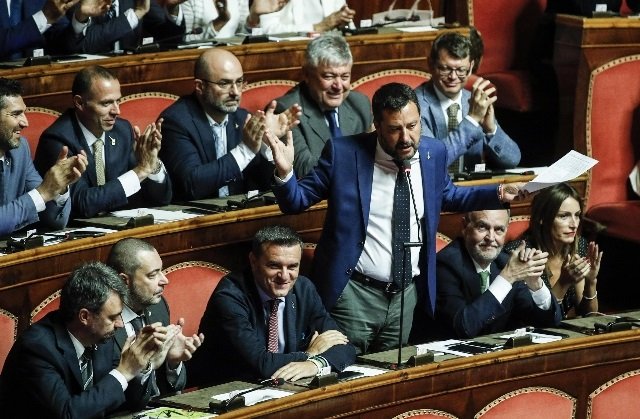 salvini in aula