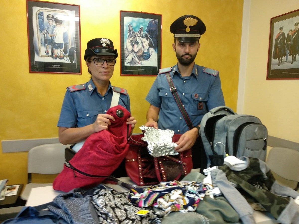 Carabinieri - ladra a Lazise