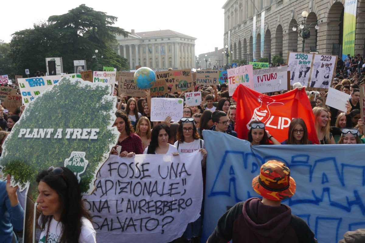 fridays for future Verona sciopero clima