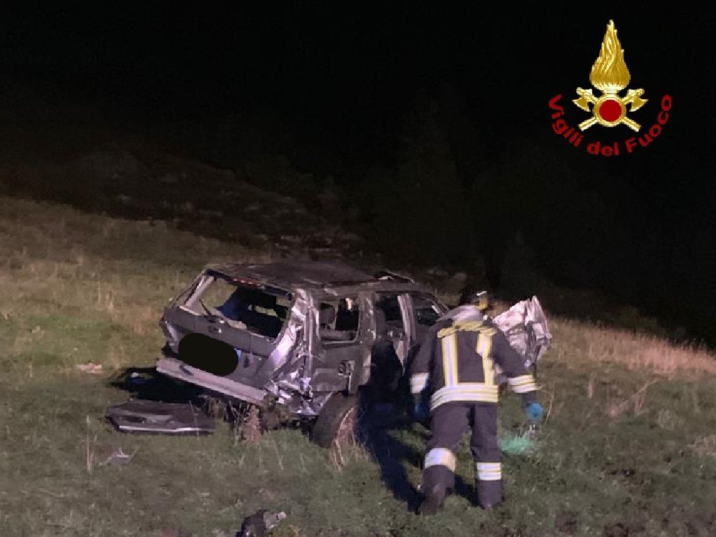 incidente bosco vigili del fuoco
