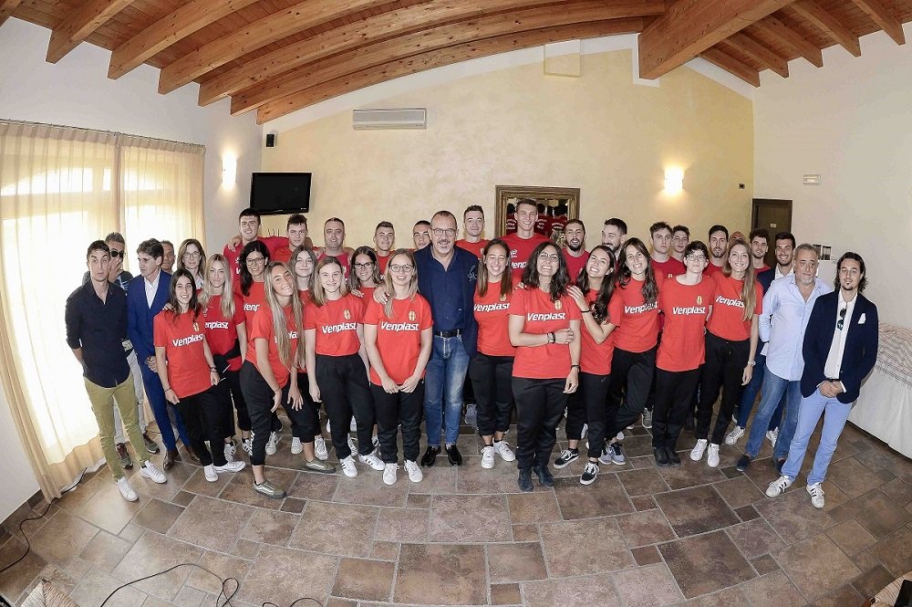 presentazione olimpica dossobuono 2019-2020 venpalst