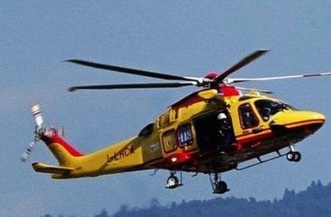 Elicottero soccorso alpino motocross san rocco incidente alcenago