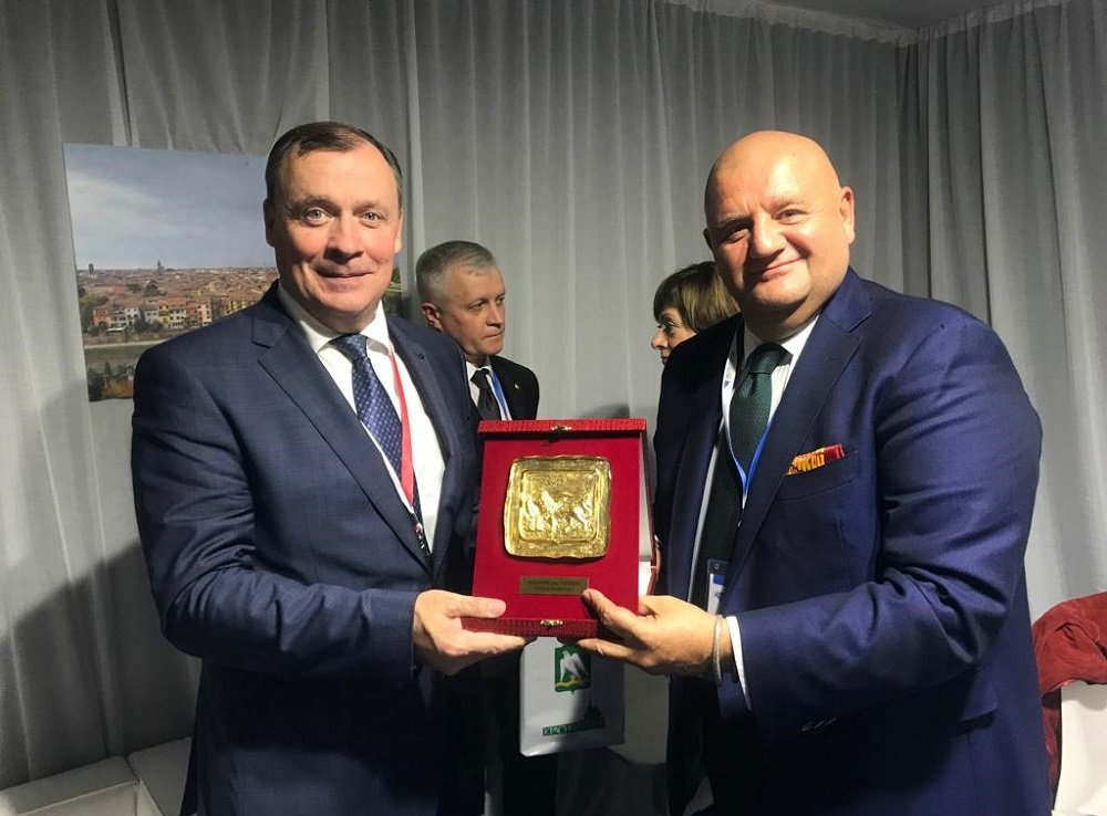 Roberto Marcato Aleksey Orlov Russia delegazione russa