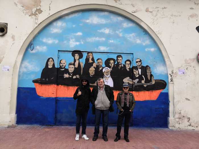 murales disco tributo a Guccini