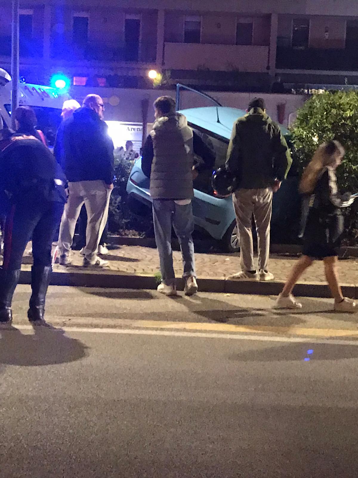 parcheggio pescantina ubriaco