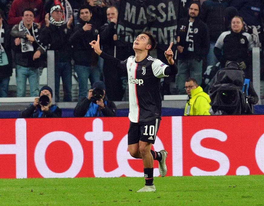 Dybala juventus-atletico madrid champions league