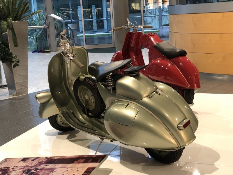 mostra vespa club museo nicolis