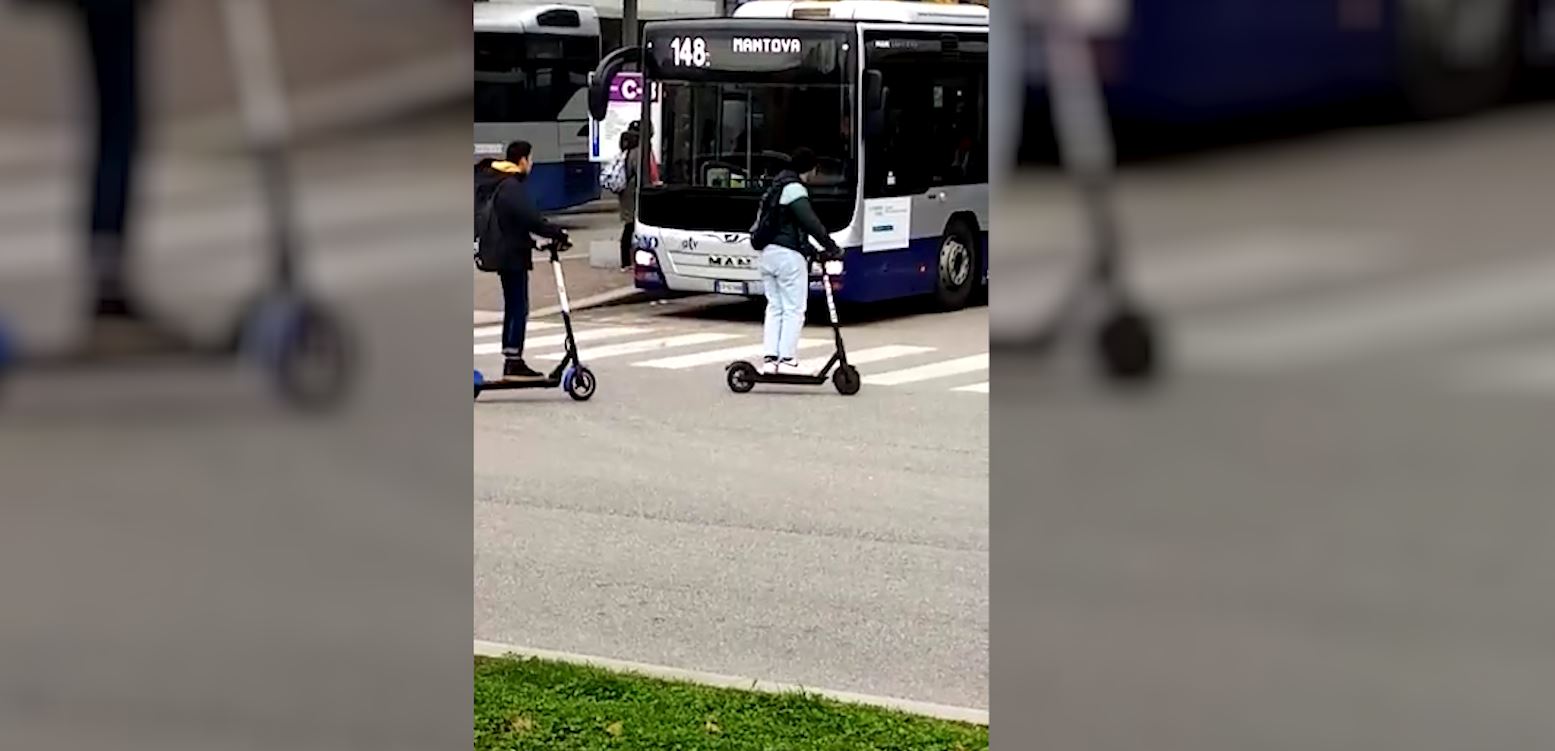 monopattini stazione multa