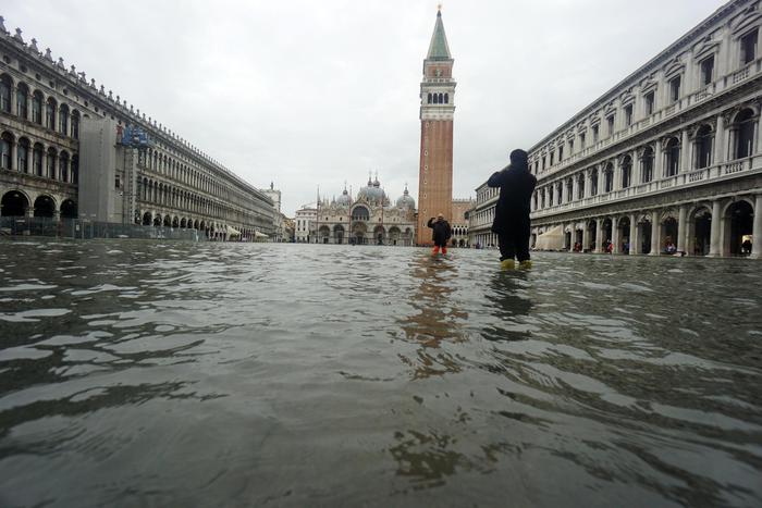 venezia acqua alta emergenza alluvione