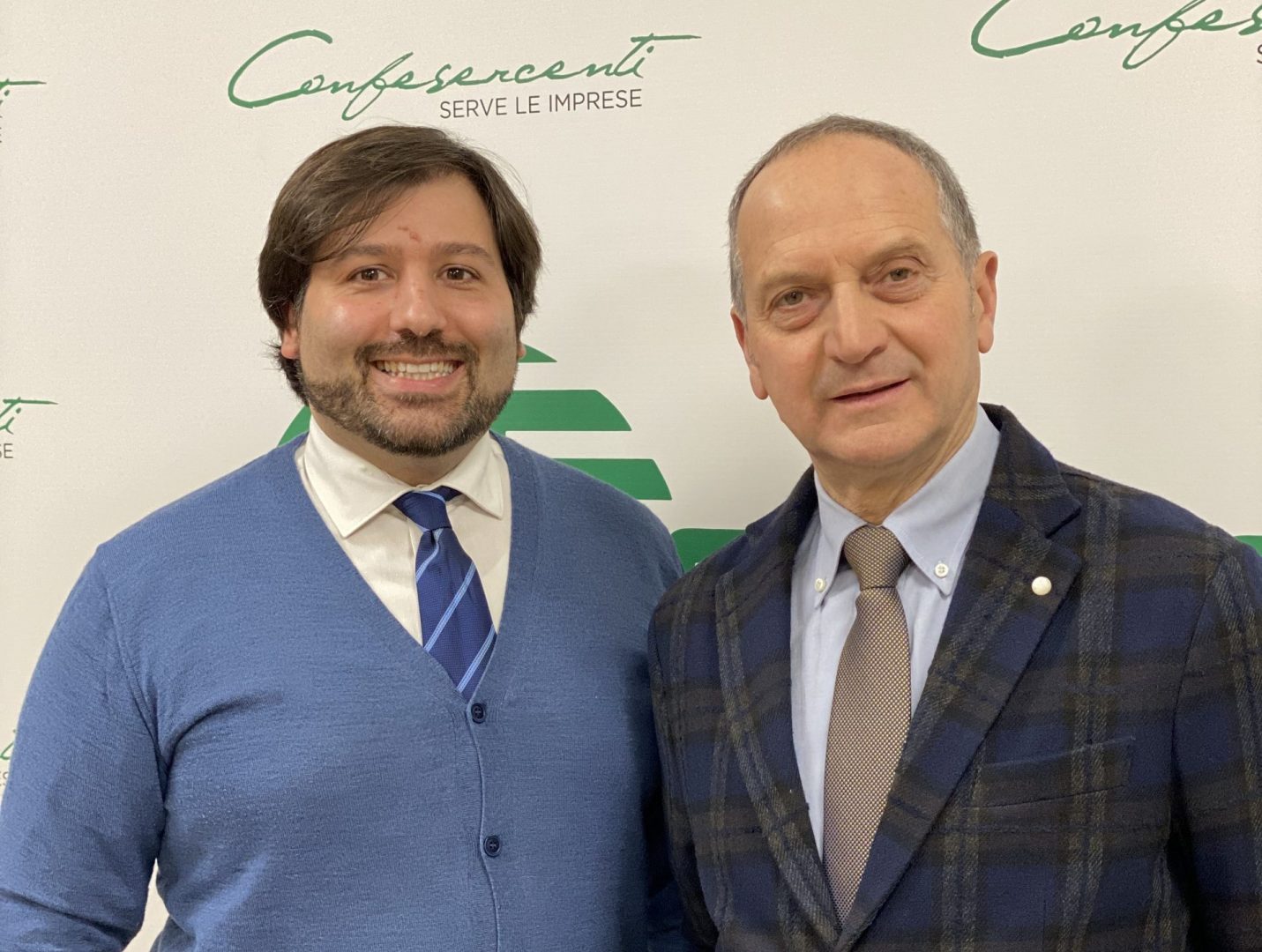Alessandro Torluccio e Paolo Bissoli di Confesercenti Verona