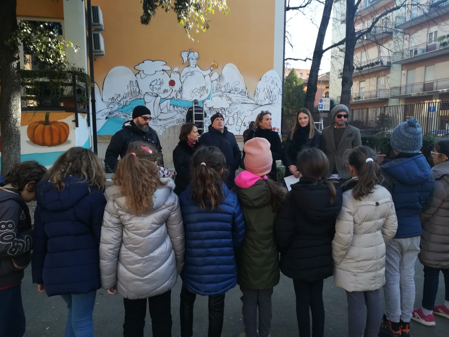 scuole provolo murales