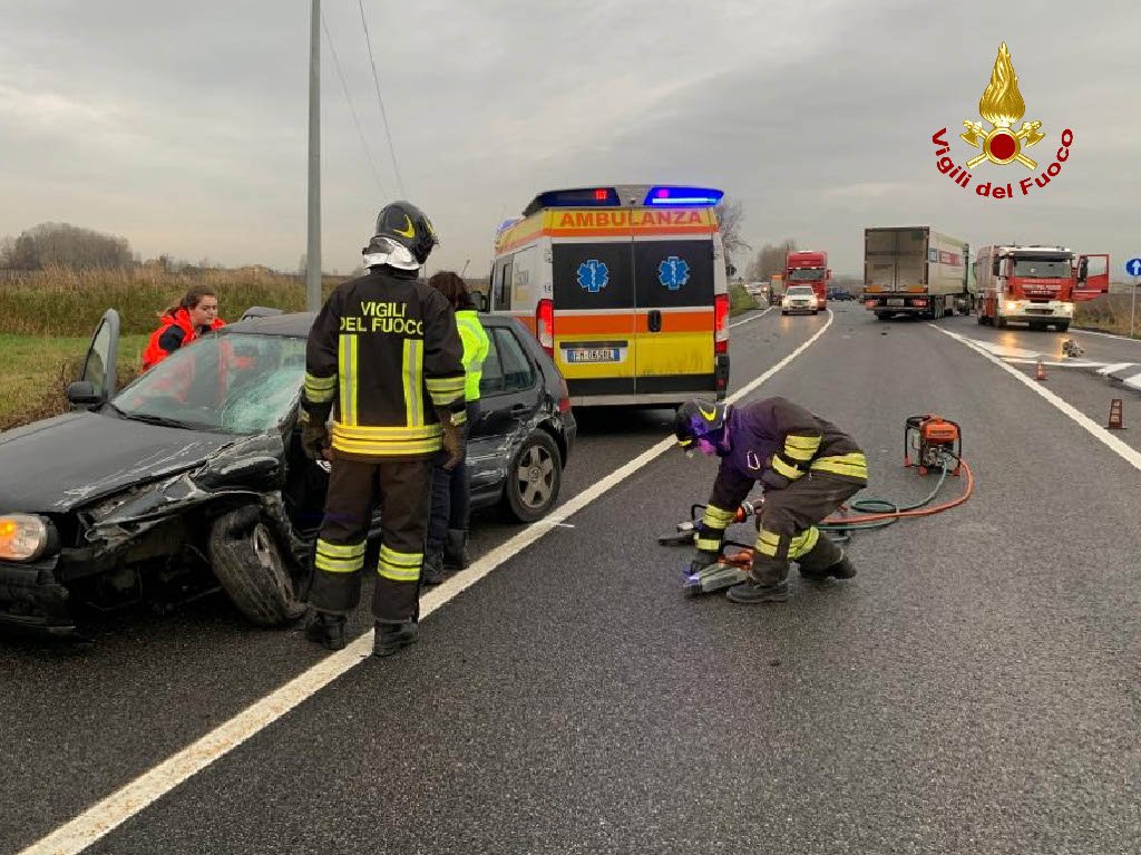 vigili del fuoco incidente porcilana