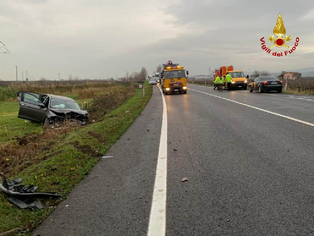 vigili del fuoco incidente porcilana