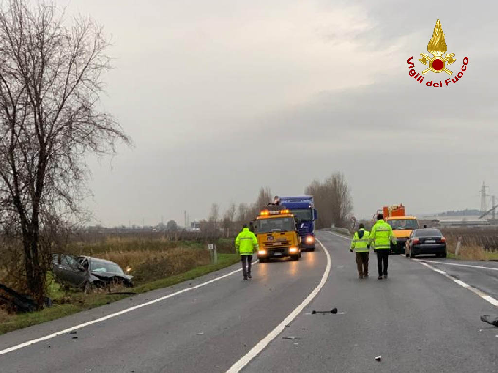 vigili del fuoco incidente porcilana