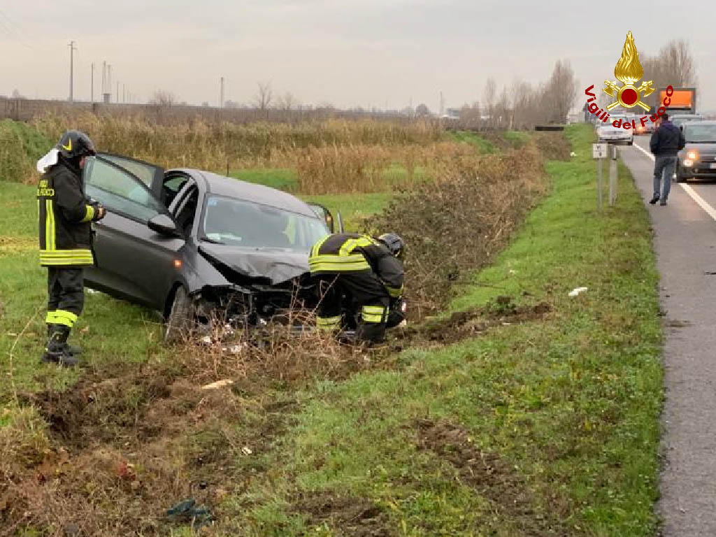 vigili del fuoco incidente porcilana
