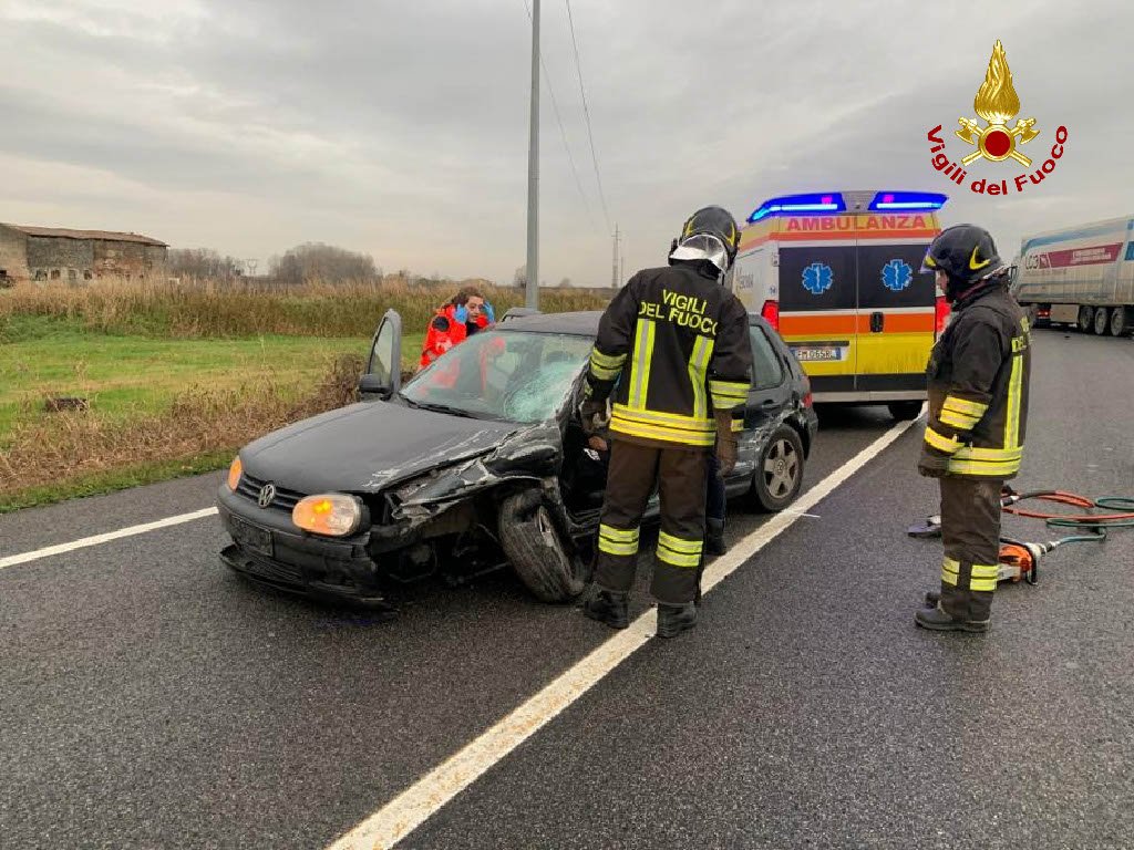 vigili del fuoco incidente porcilana
