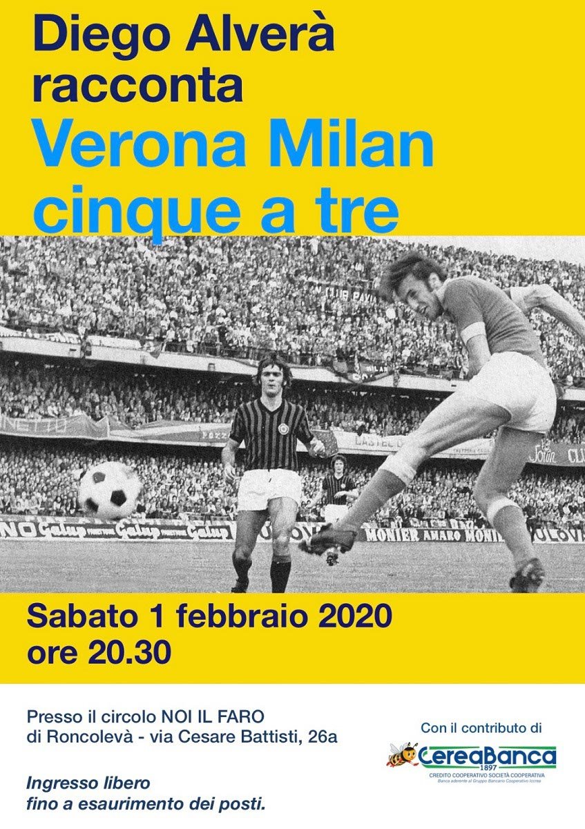 Diego Alverà racconta Verona Milan cinque a tre