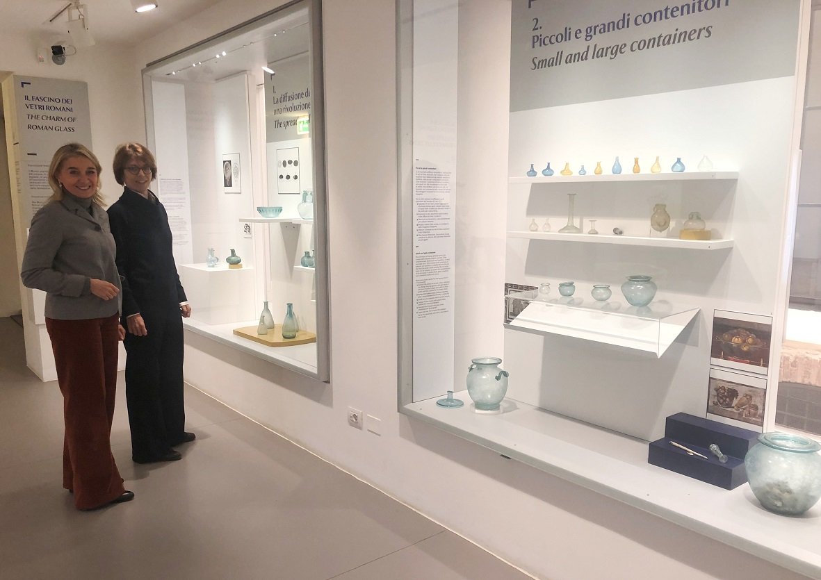 Vetri romani museo archeologico al teatro romano verona