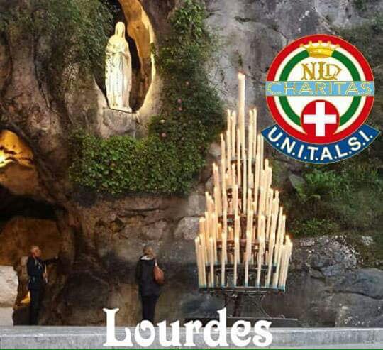 pellegrinaggio a Lourdes di unitalsi