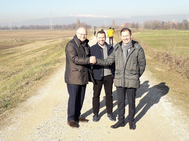 sindaci De Santi-Ruzza-Gastaldello a ca del bue