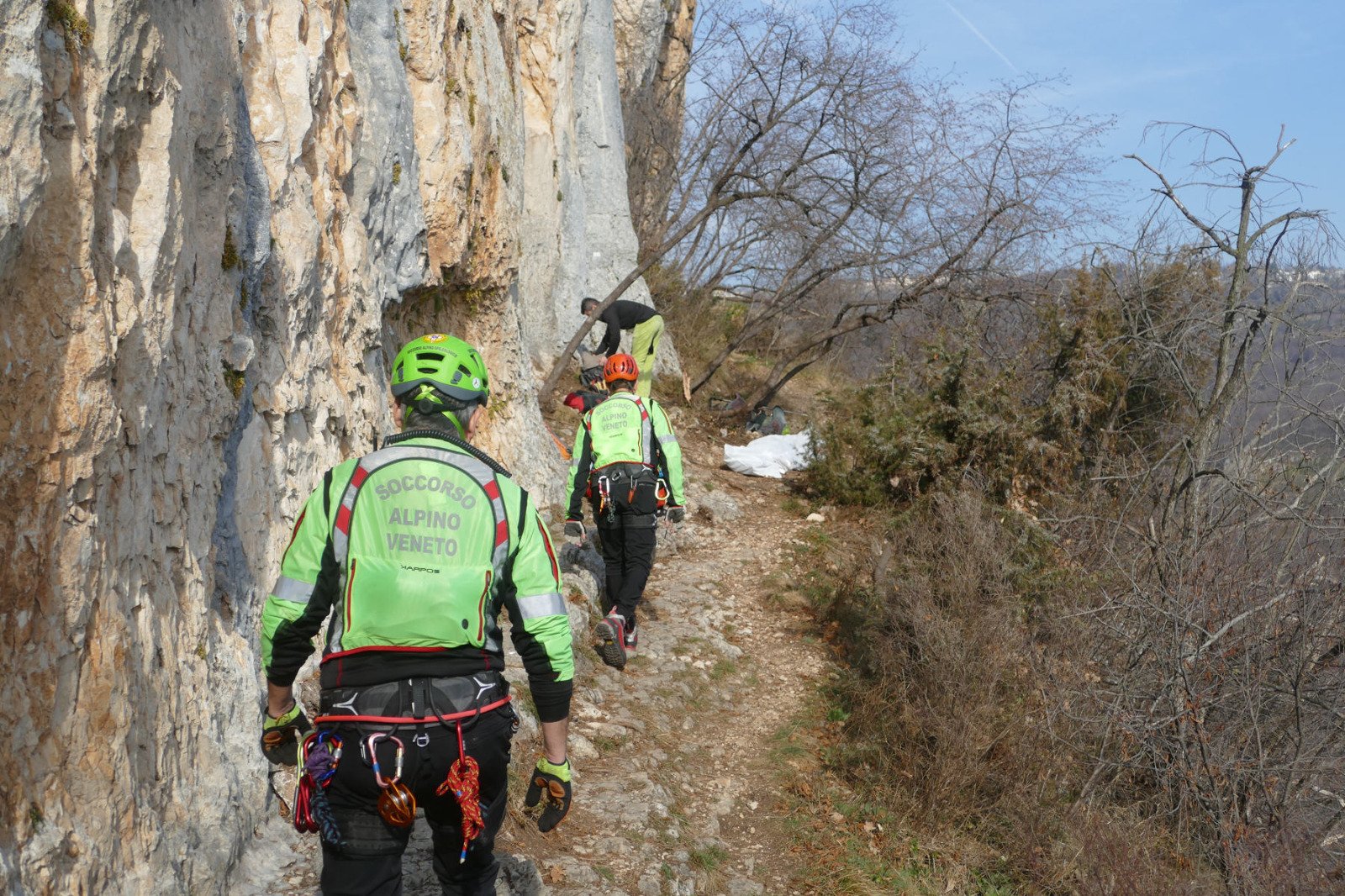 parete ceredo sant'anna d'alfaedo incidente Mauro Magagna