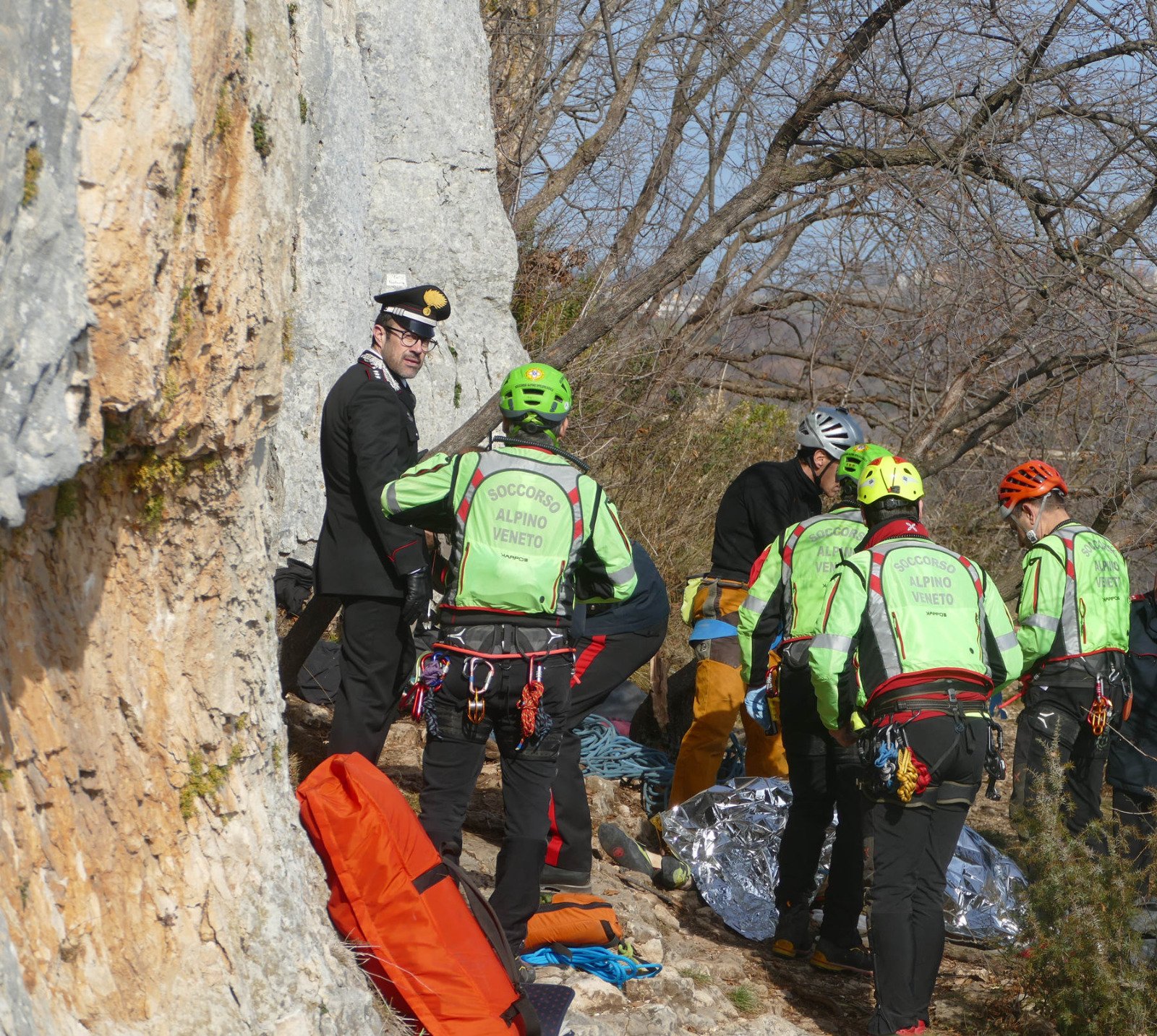 parete ceredo sant'anna d'alfaedo incidente Mauro Magagna