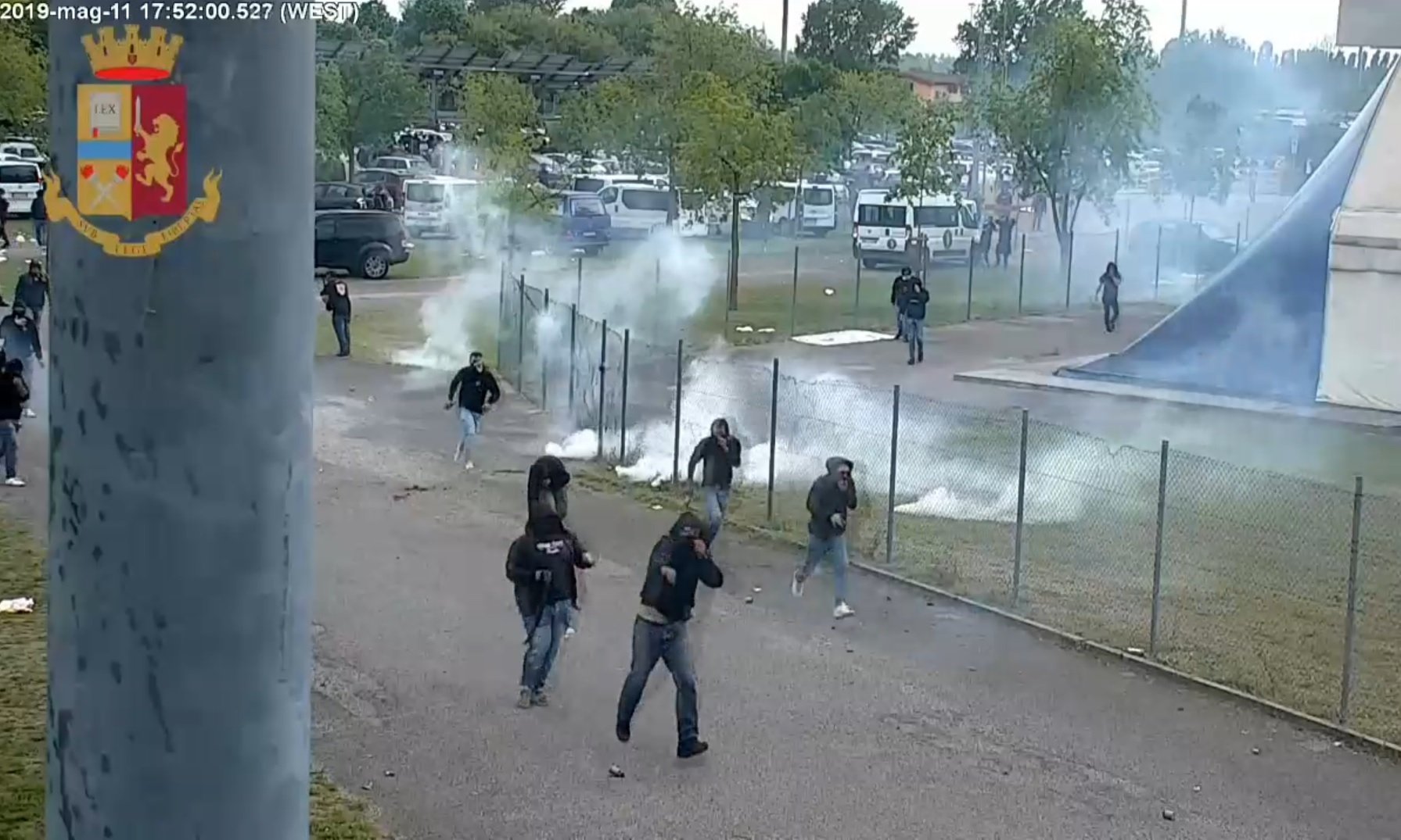 daspo hellas foggia scontri polizia 11 maggio 2019