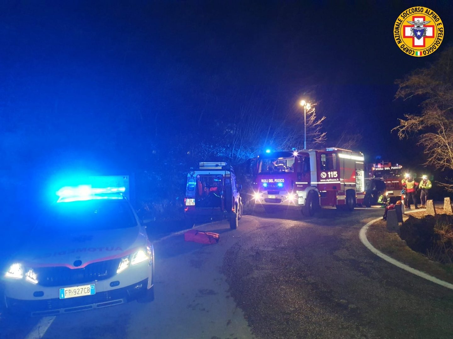 strada provinciale 34 fosse ceredo incidente