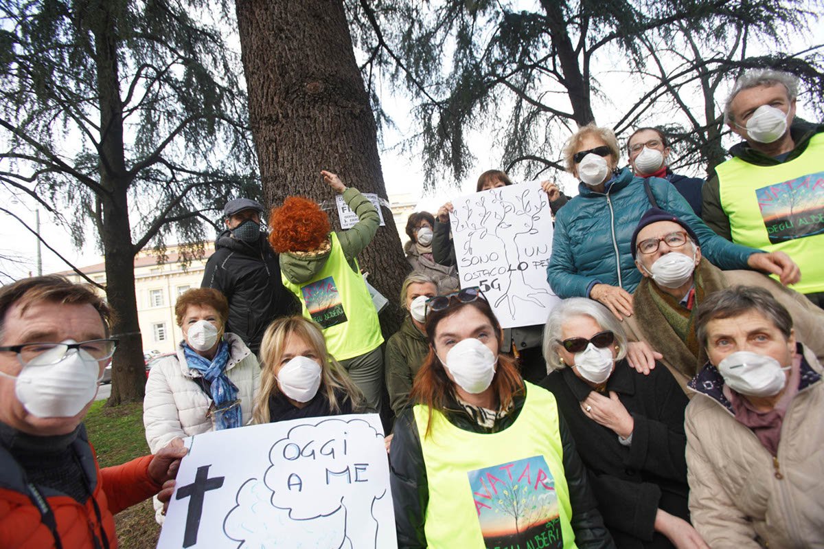 protesta filobus piazzale stefani