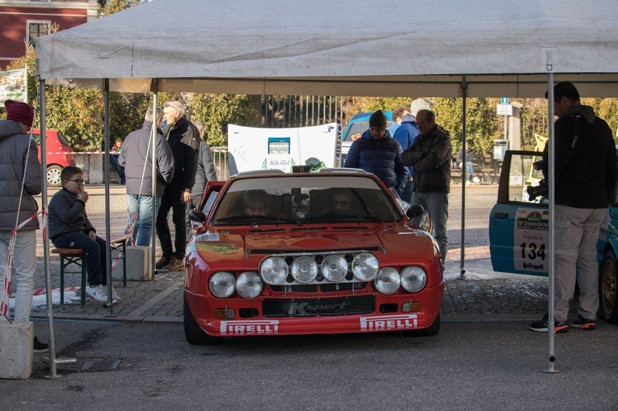 partenza rally valpantena