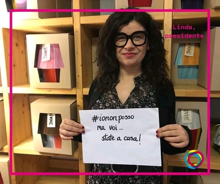 Linda Croce - Presidente Cooperativa sociale Azalea mascherine