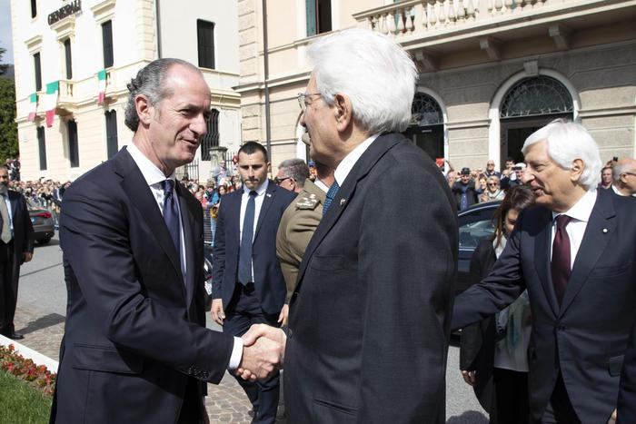 luca zaia sergio mattarella