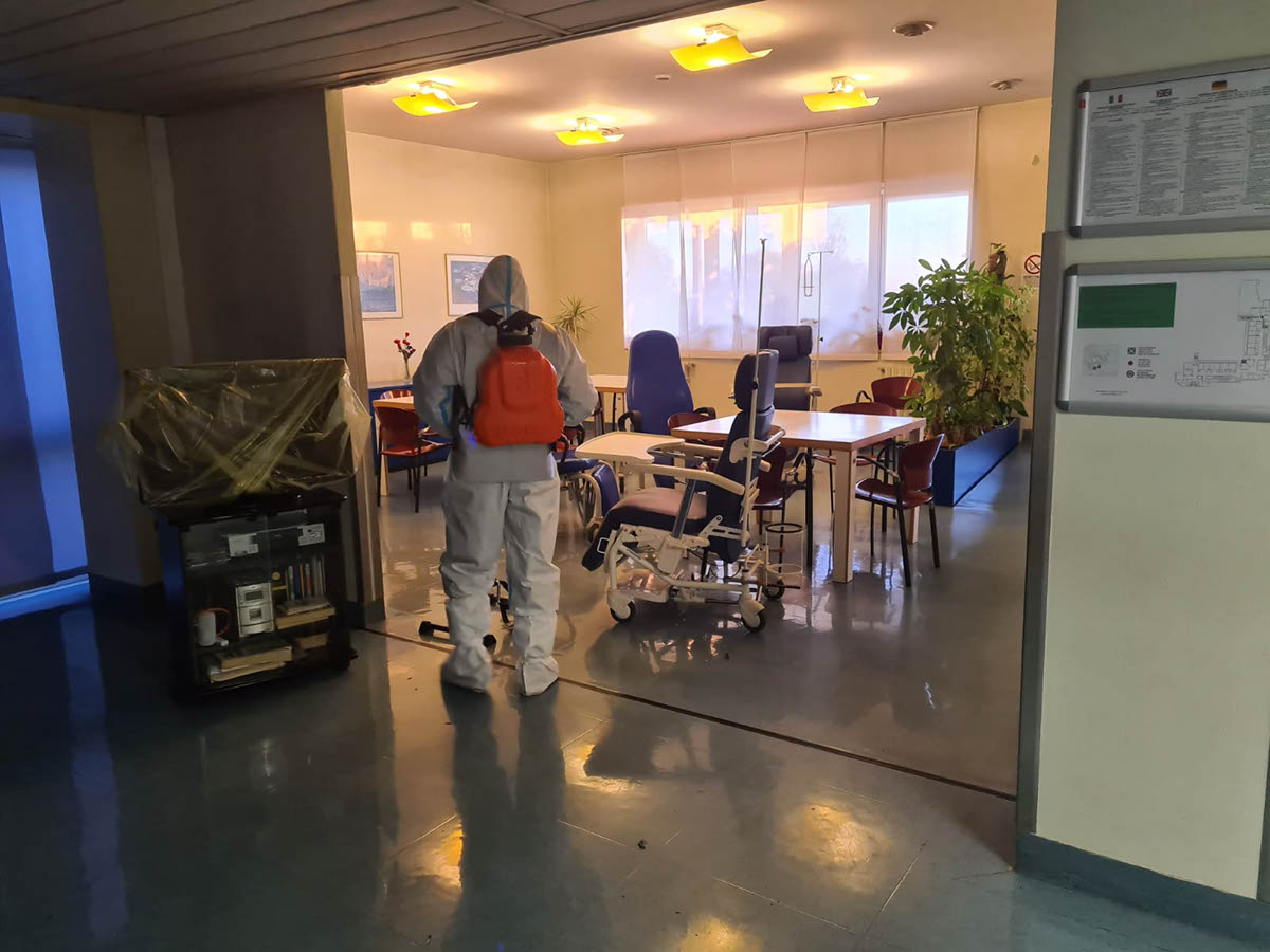 bonifica casa di riposo cologna veneta-sanificazione