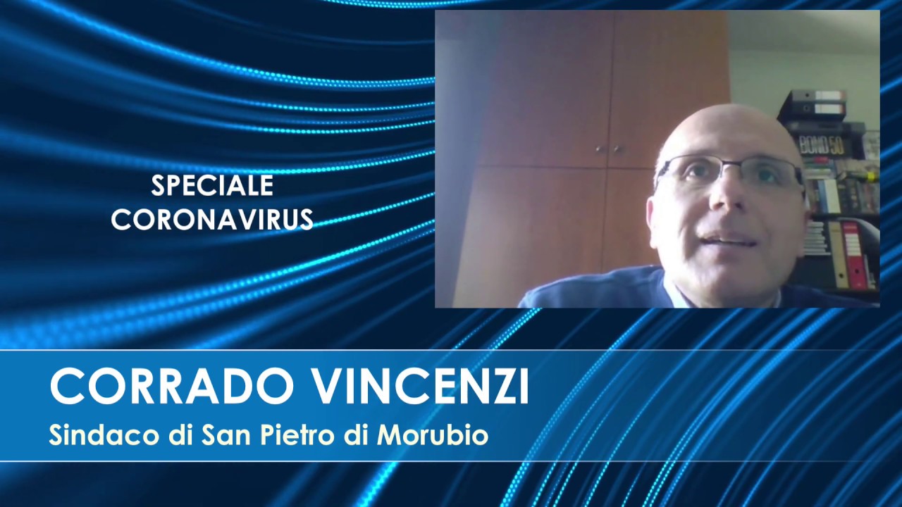 Corrado Vincenzi sindaco si San Pietro di Morubio