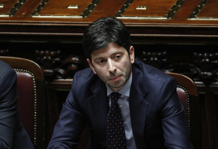 ministro della salute Roberto Speranza