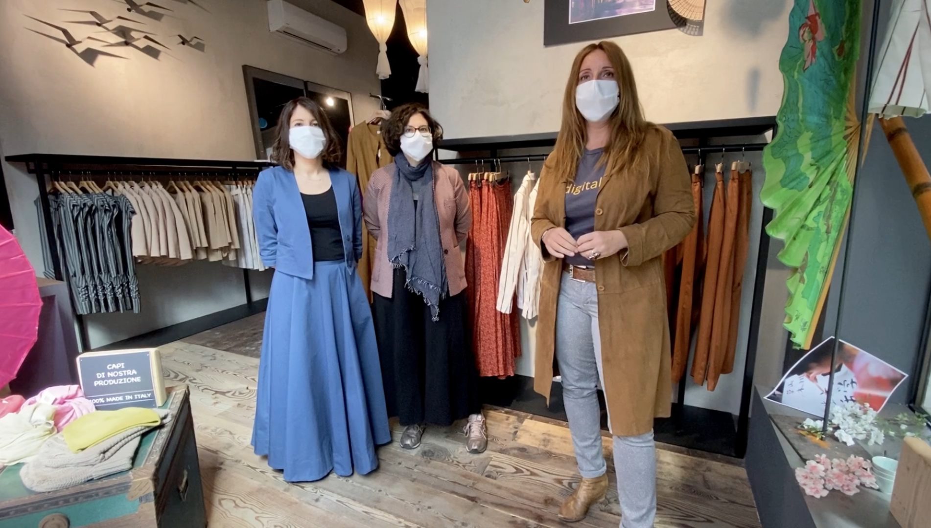 Donazzan nella sartoria di lizabeth