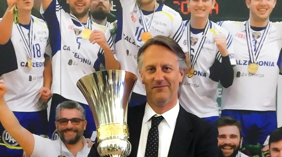Stefano Fanini BluVolley Verona - vicepresidente Lega Volley