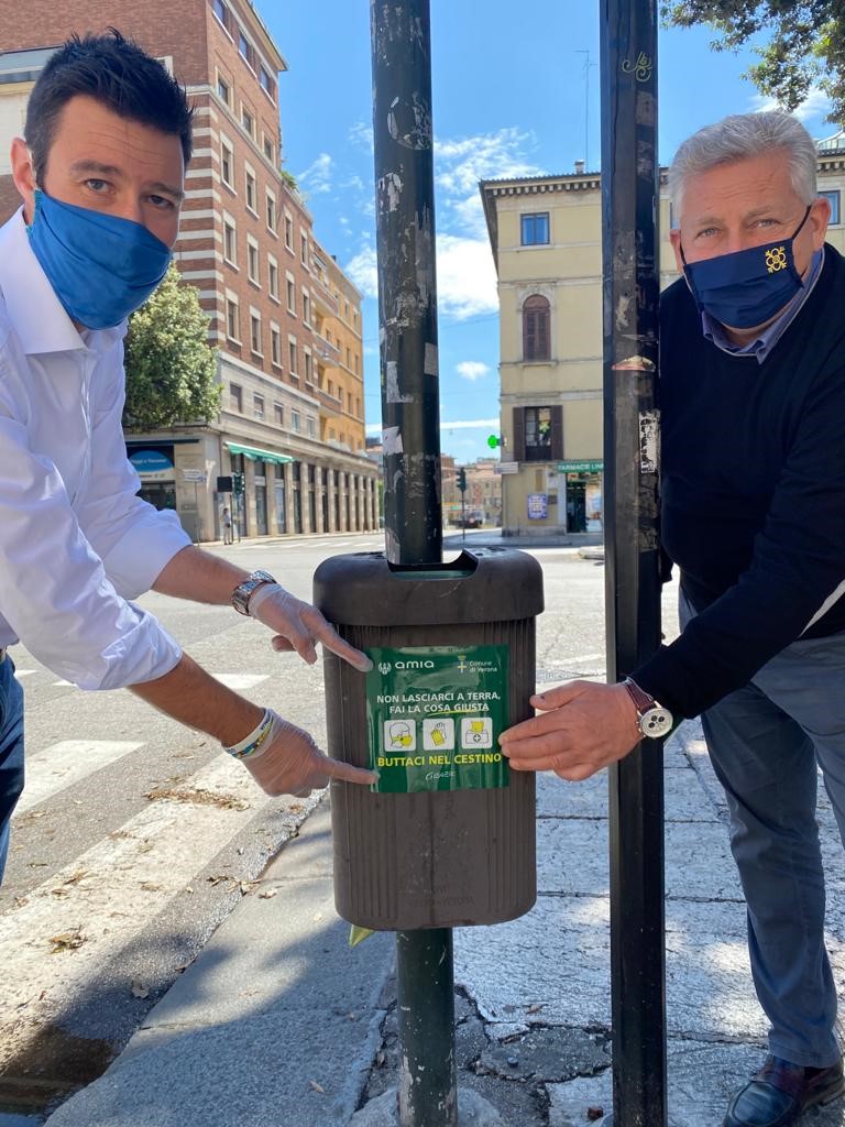 mascherine e guanti amia