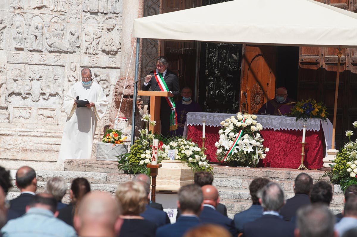 Funerale Stefano Bertacco