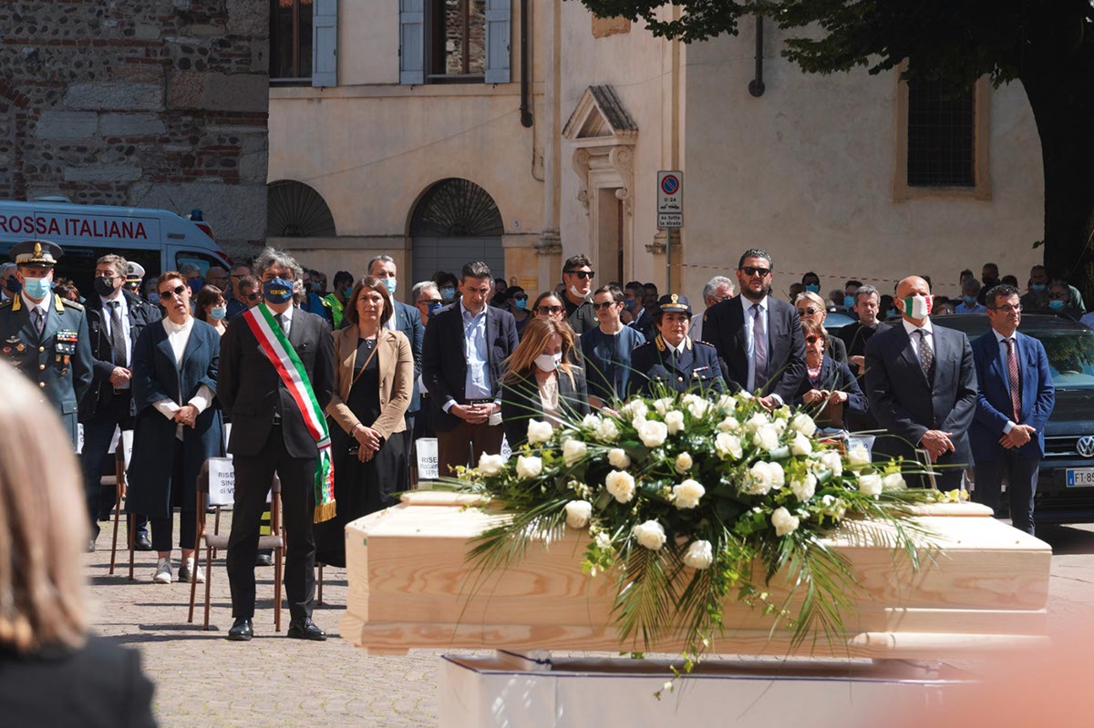 Funerale Stefano Bertacco