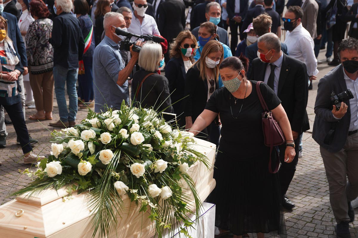 Funerale Stefano Bertacco