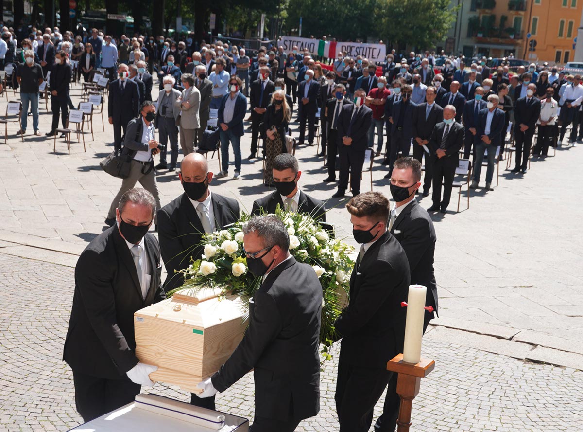 Funerale Stefano Bertacco