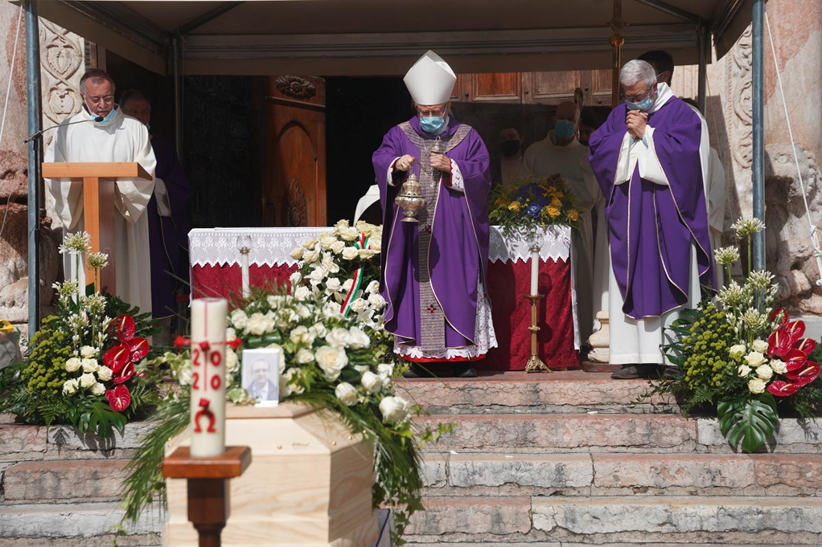 Funerale Stefano Bertacco