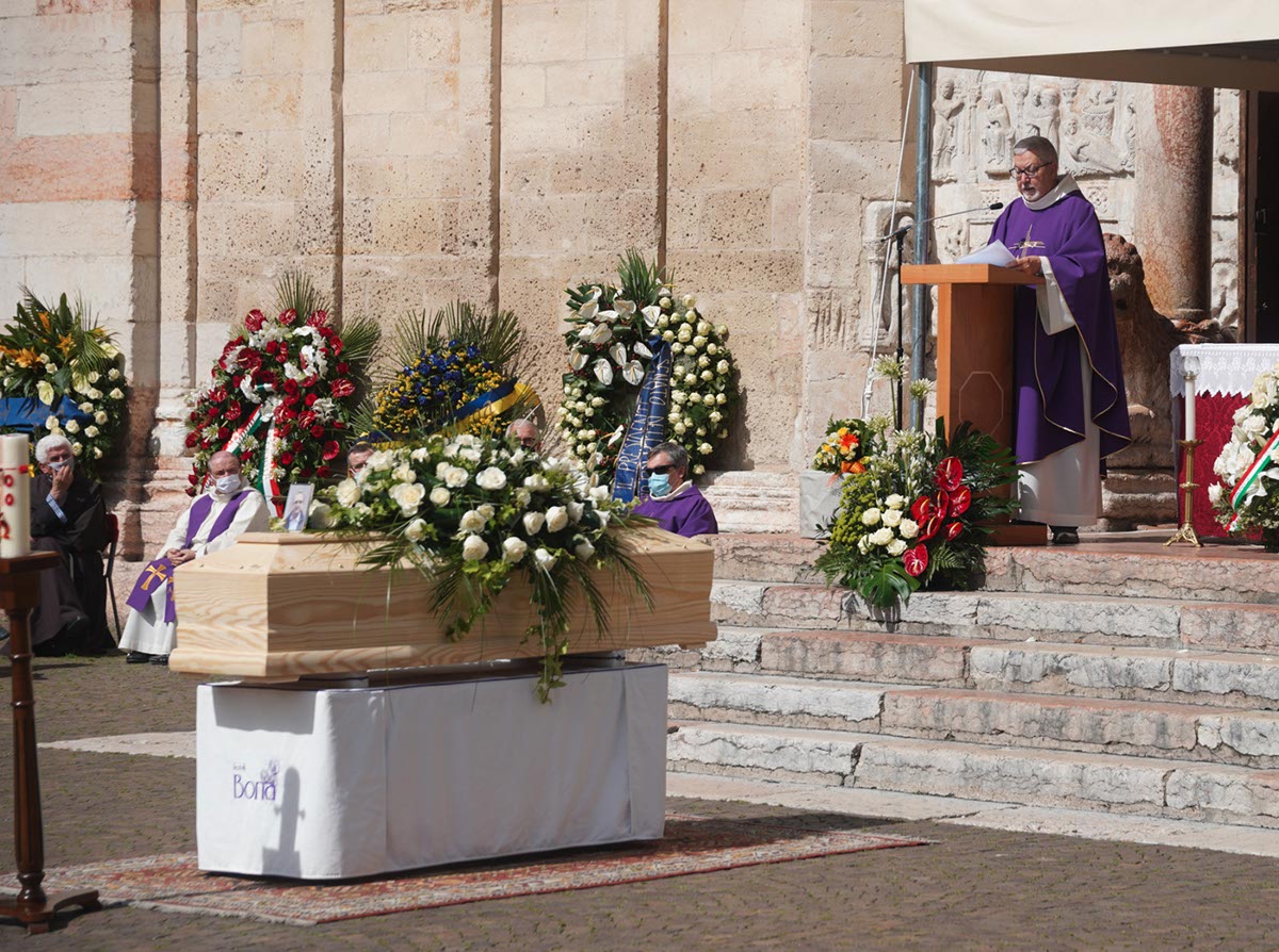 Funerale Stefano Bertacco