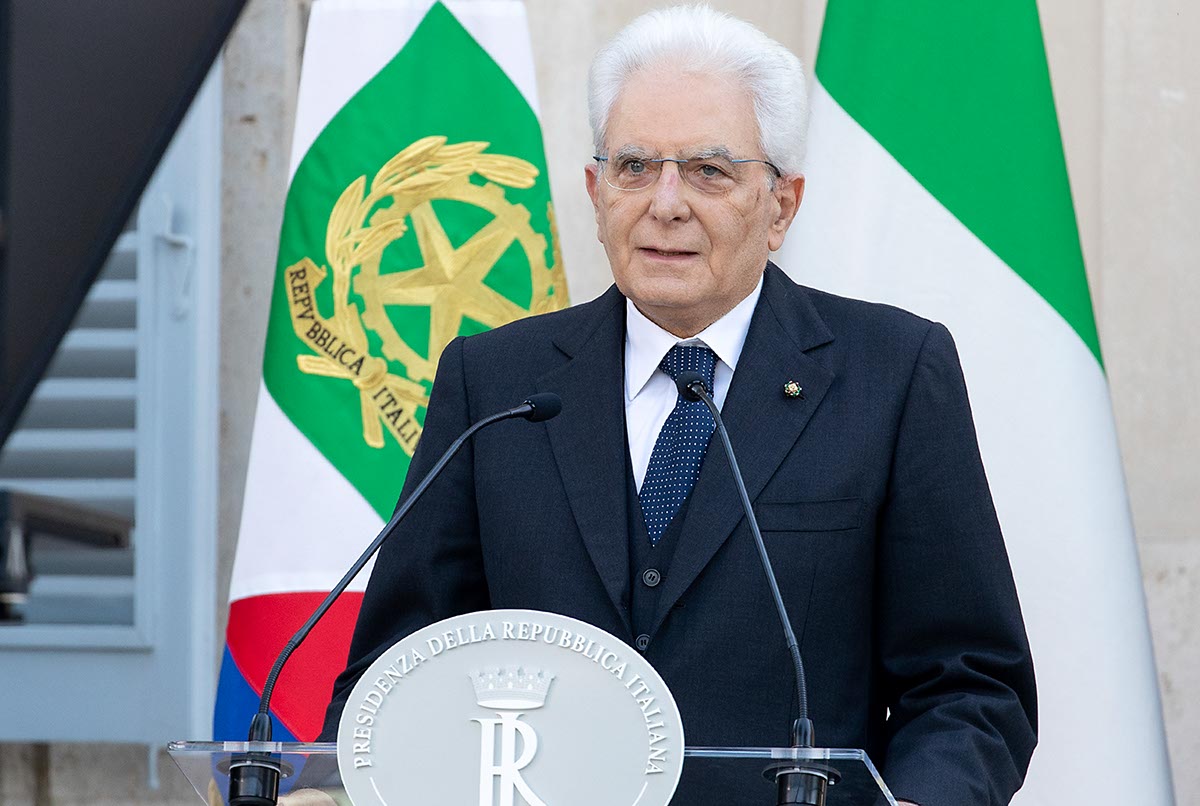 Il Presidente della Repubblica Sergio Mattarella Festa della Repubblica 2 giugno