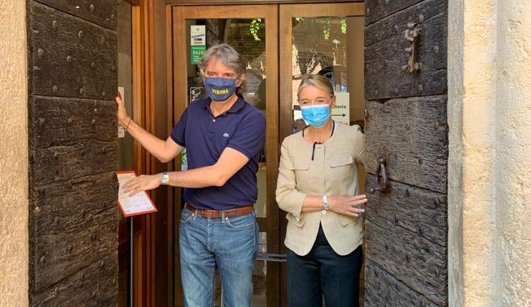 riapertura casa di giulietta federico sboarina francesca Briani