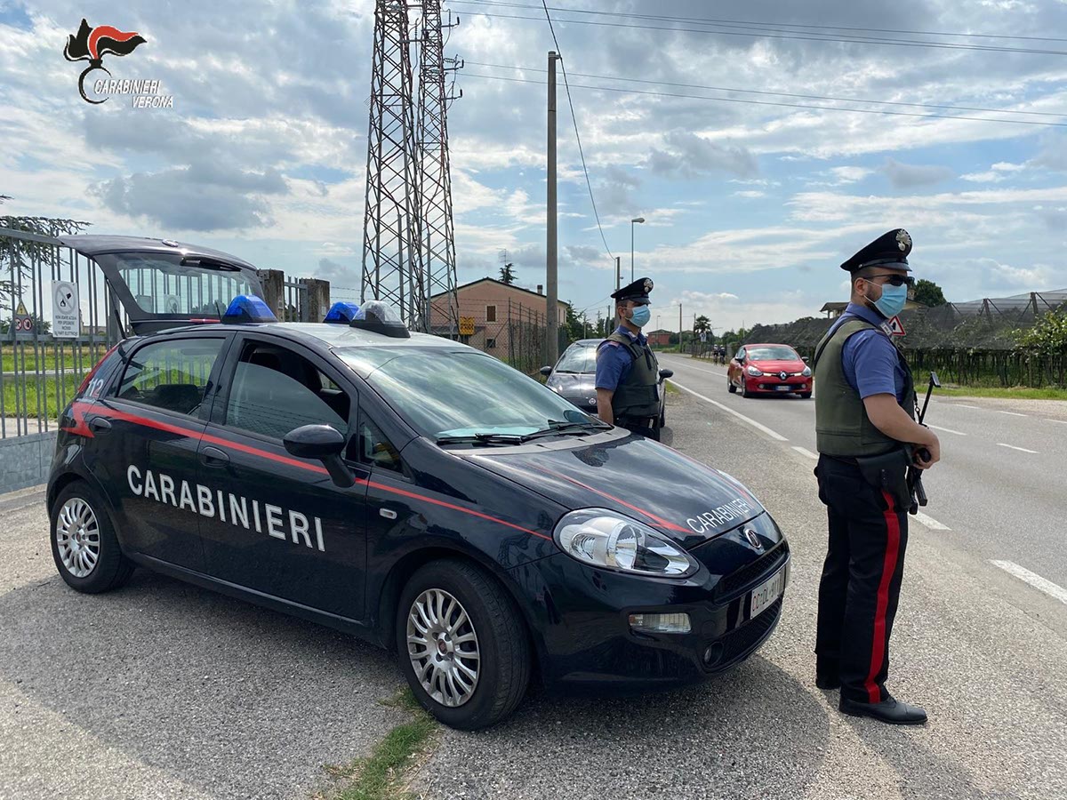 carabinieri villafranca san giovanni lupatoto stupefacenti