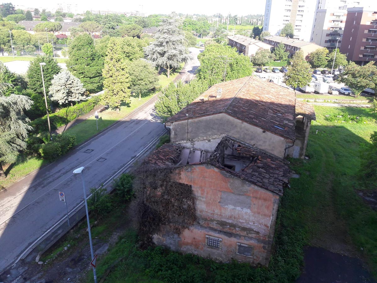 casa colonica saval crollo tetto